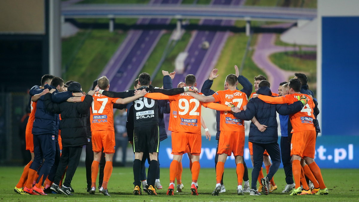 Pilka nozna. Ekstraklasa. Termalica Bruk-Bet Nieciecza - Legia Warszawa. 02.03.2016