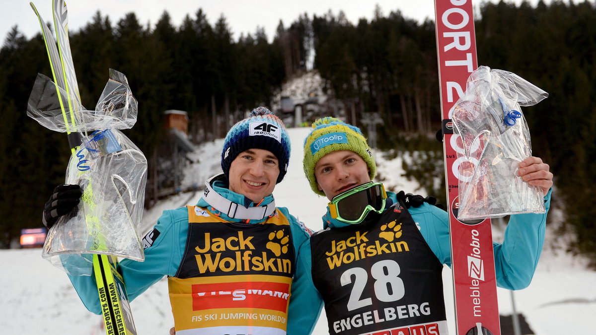 Jan Ziobro i Kamil Stoch