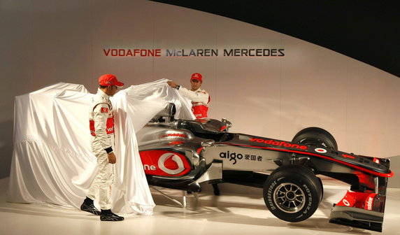 BRITAIN F1 MCLAREN MERCEDES