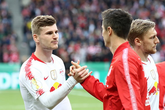 Walka o koronę króla strzelców pomiędzy Timo Wernerem a Robertem Lewandowskim