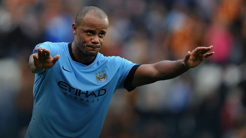 Vincent Kompany, fot. AFP