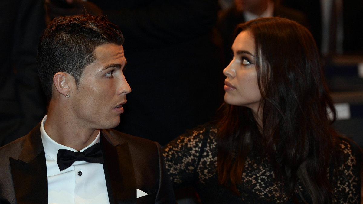 Cristiano Ronaldo i Irina Szejk