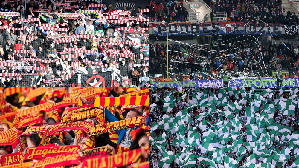 Cracovia,  Podbeskidzie, Jagiellonia, Lechia