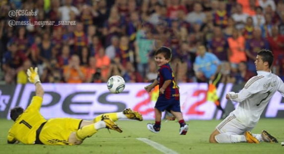 Thiago Messi niespodziewanym bohaterem memów