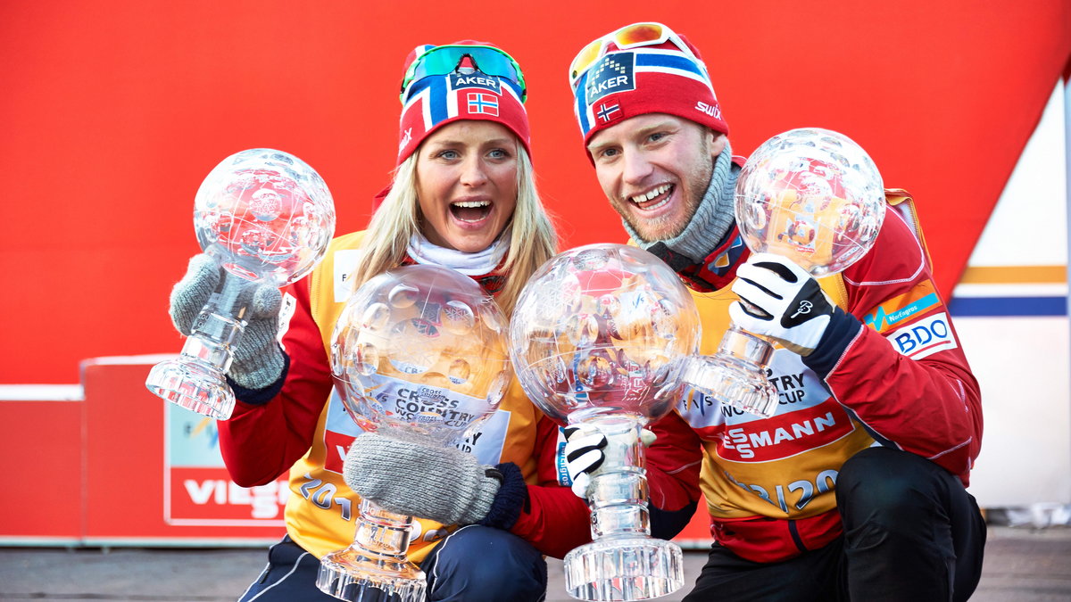 Therese Johaug i Martin Johnsrud Sundby