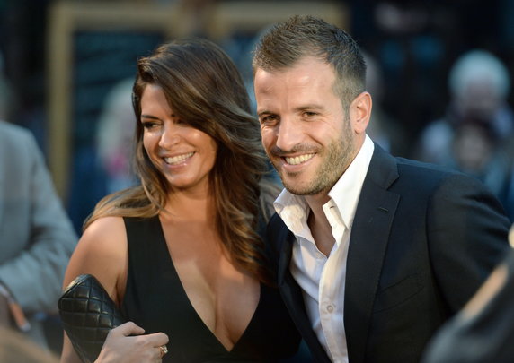 Rafael van der Vaart i Sabia Boulahrouz w 2013 r.