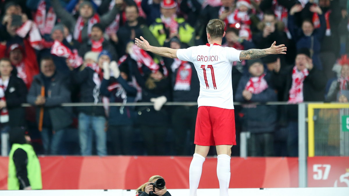 Kamil Grosicki. Polska - Korea Południowa