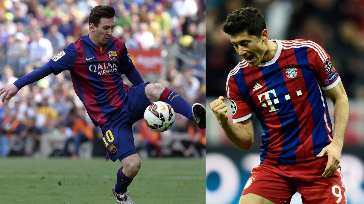 Leo Messi i Robert Lewandowski