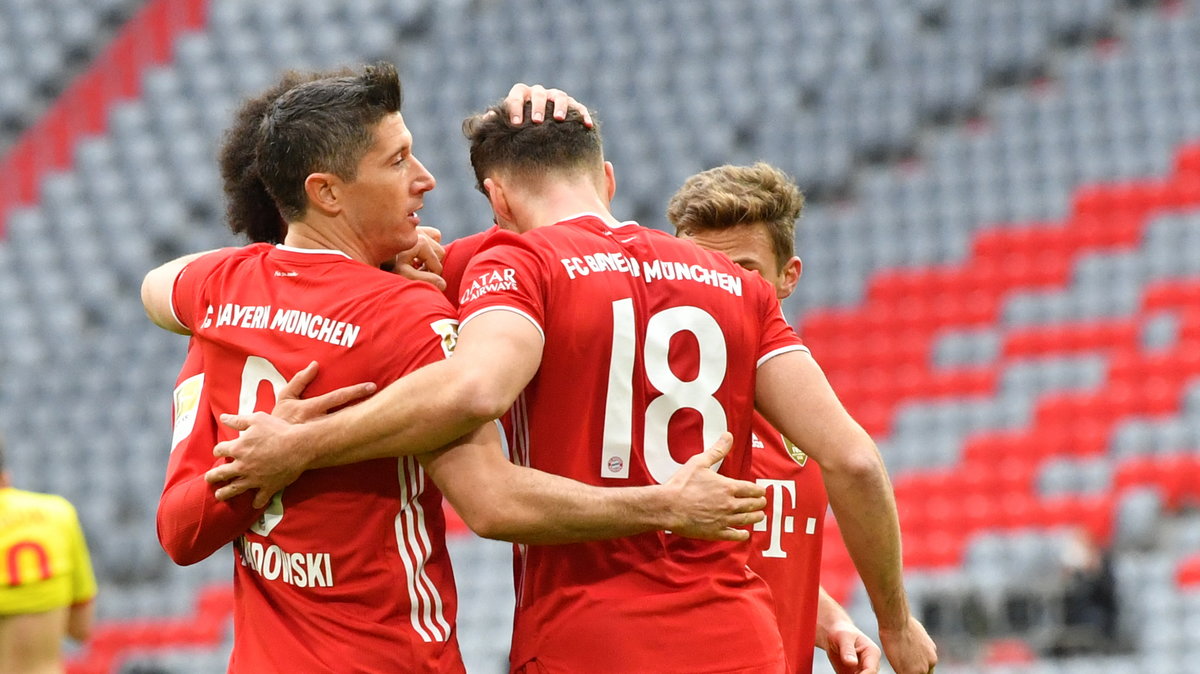 Robert Lewandowski i Leon Goretzka