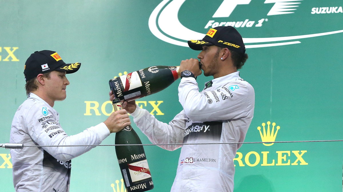 Nico Rosberg i Lewis Hamilton