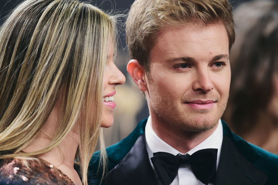 Nico Rosberg z żoną Vivian