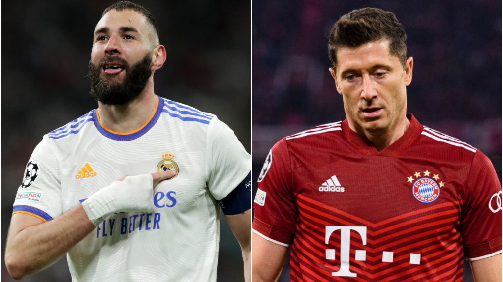 Karim Benzema i Robert Lewandowski