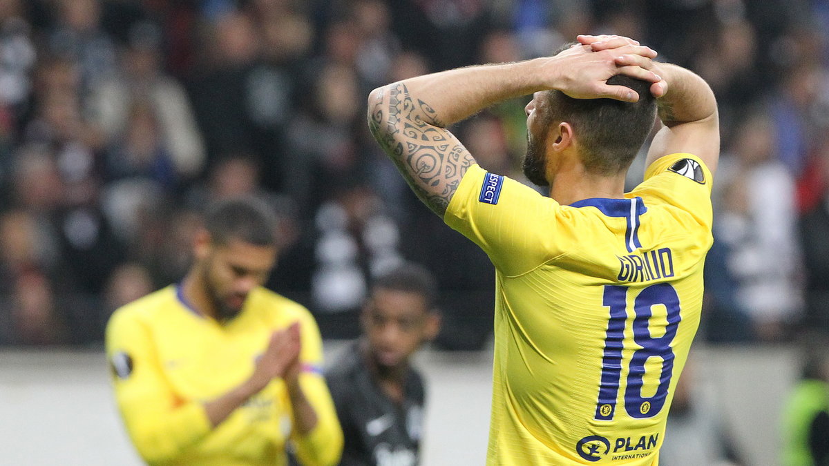 Olivier Giroud i Ruben Loftus-Cheek (Chelsea Londyn)