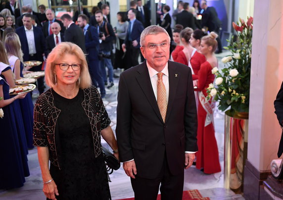 19a26261 - WARSZAWA GALA JUBILEUSZOWA 100-LECIA PKOL (Thomas Bach)