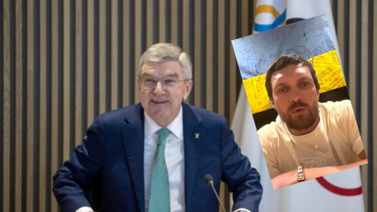 Thomas Bach, Ołeksandr Usyk