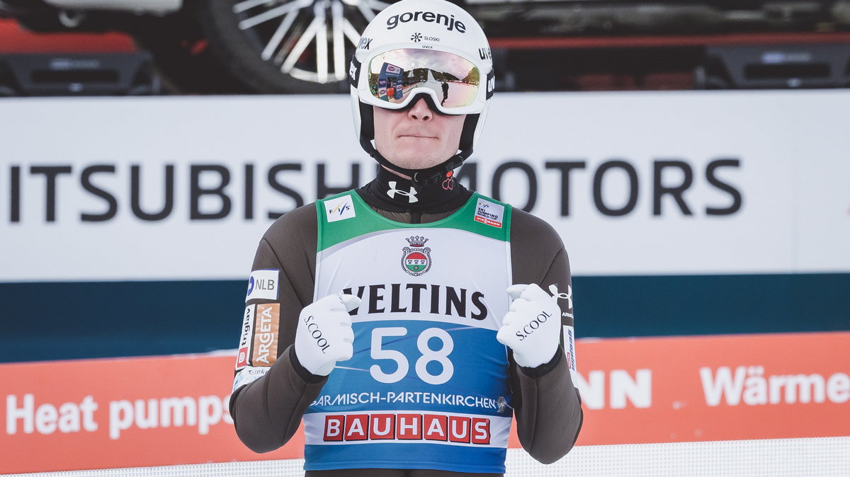Anże Lanisek zgarnął pokaźną nagrodę za wygraną w Garmisch-Partenkirchen