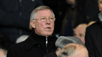 Sir Alex Ferguson (L) i David Gill (P)