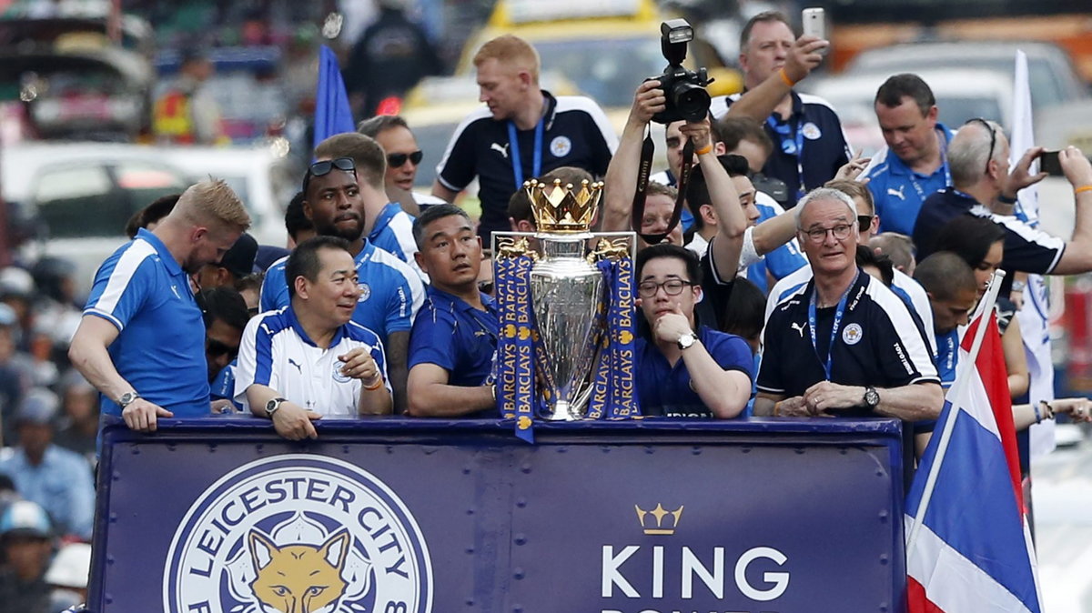 Leicester City świętuje tytuł w Bangkoku