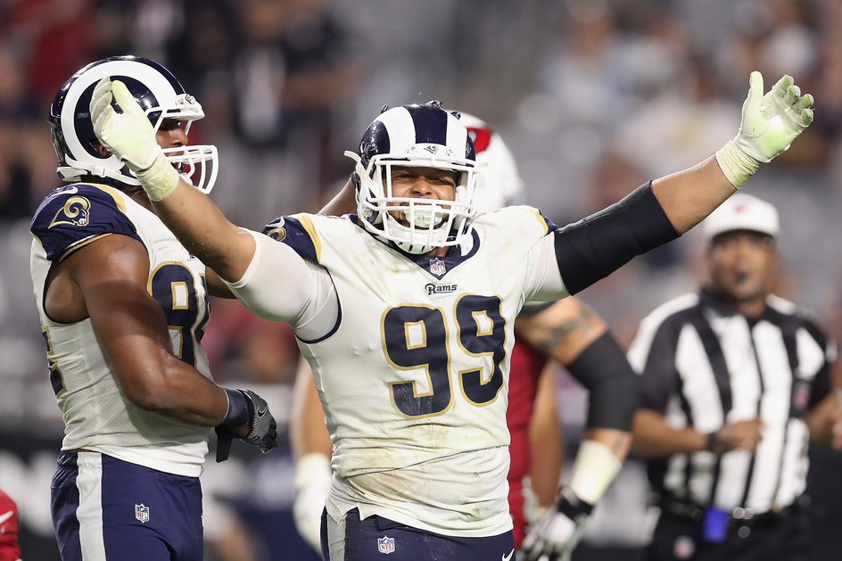 Aaron Donald będzie liderem wzmocnionej formacji obronnej LA Rams