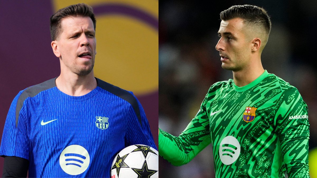 Od lewej: Wojciech Szczęsny i Inaki Pena