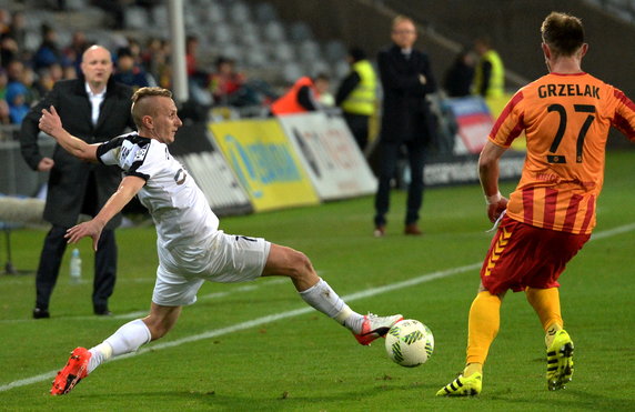 PIŁKA NOŻNA LIGA POLSKA KORONA KIELCE ZAGŁĘBIE LUBIN (Krzysztof Janus Rafał Grzelak)