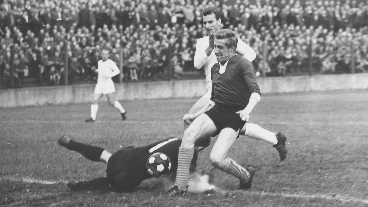 Szombierki – Górnik Zabrze z 1966 roku