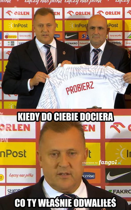 Michał Probierz selekcjonerem reprezentacji Polski. Zobacz memy!