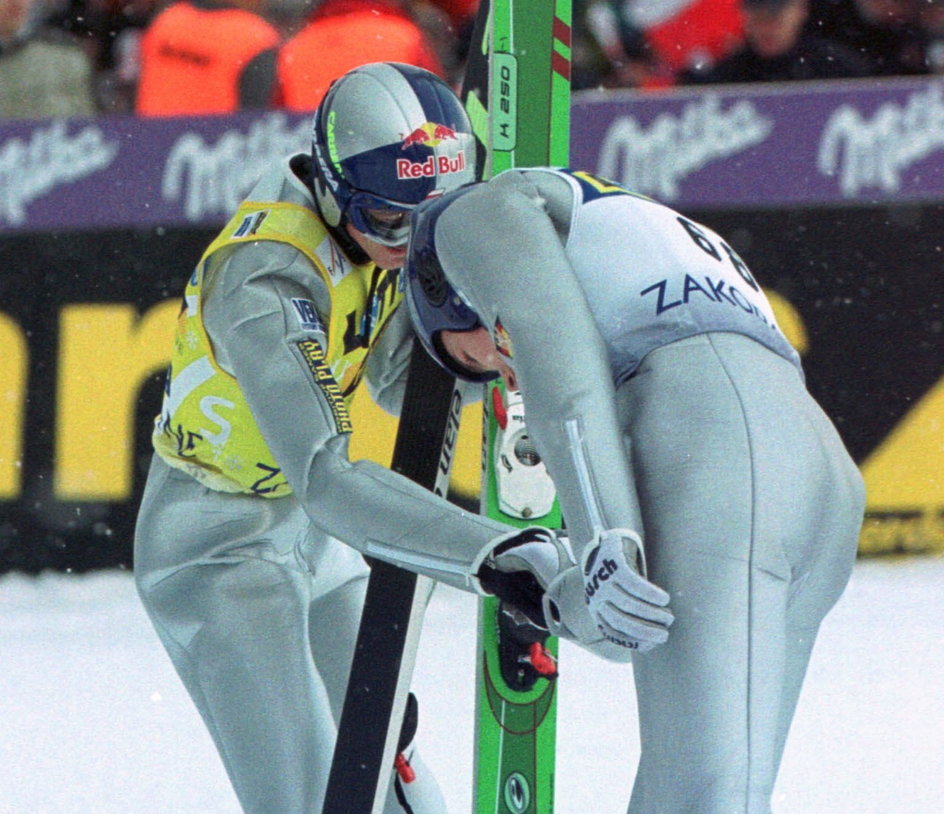 Adam Małysz i Sven Hannawald