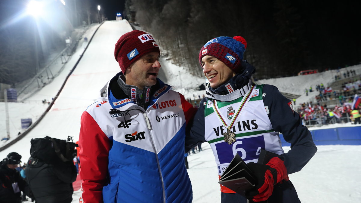 Stefan Horngacher i Kamil Stoch