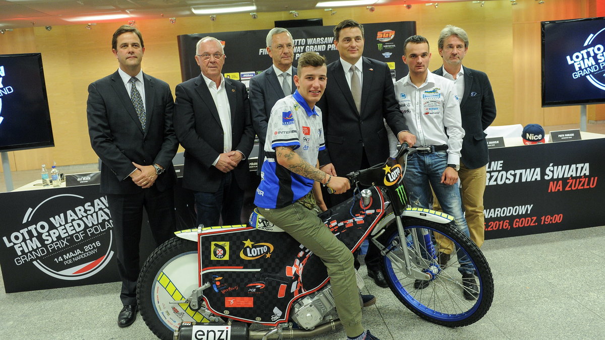 Konferencja przed Lotto Warsaw FIM Speedway Grand Prix