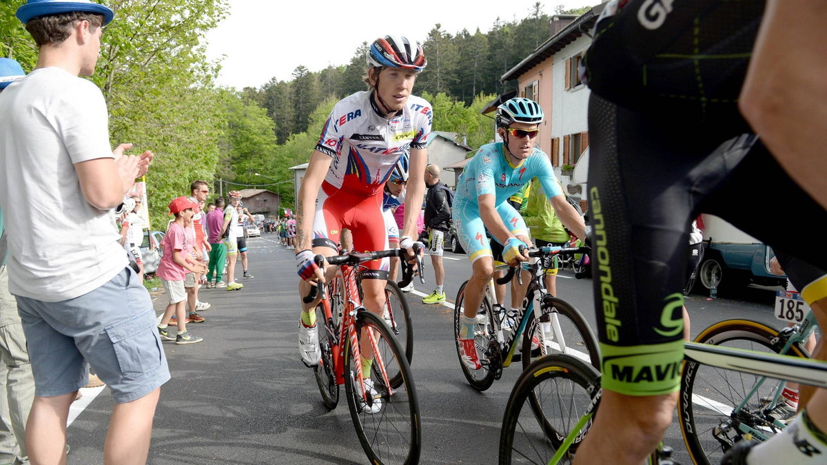 Zakarin w końcu błysnął na Giro, 8. miejsce Paterskiego