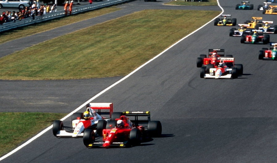 Pojedynki Senny i Prosta to legenda Formuły 1, fot. DPPI