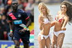 Papiss Cisse i Rachelle Graham (blodynka)