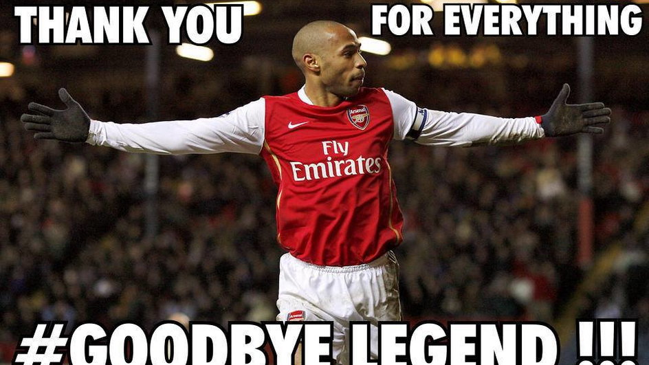 Thierry Henry zakończył karierę - reakcja internatów