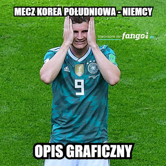 Mundial 2018: memy po meczu Korea Płudniowa - Niemcy