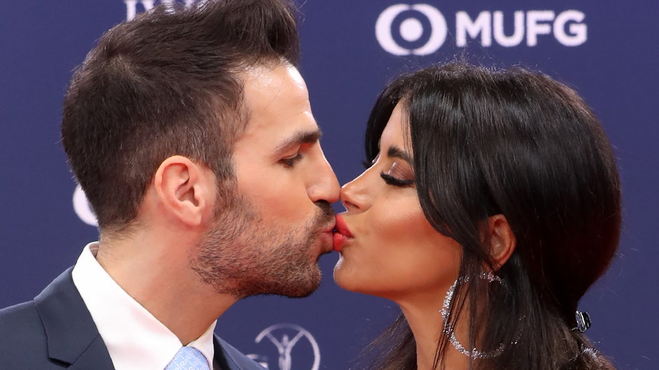 Cesc Fabregas i Daniella Semaan