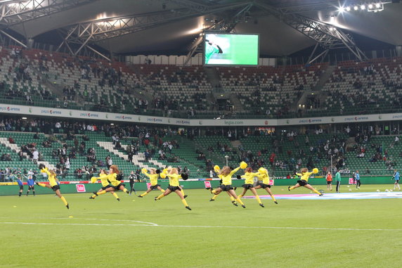 Piękne cheerleaderki Legii Warszawa