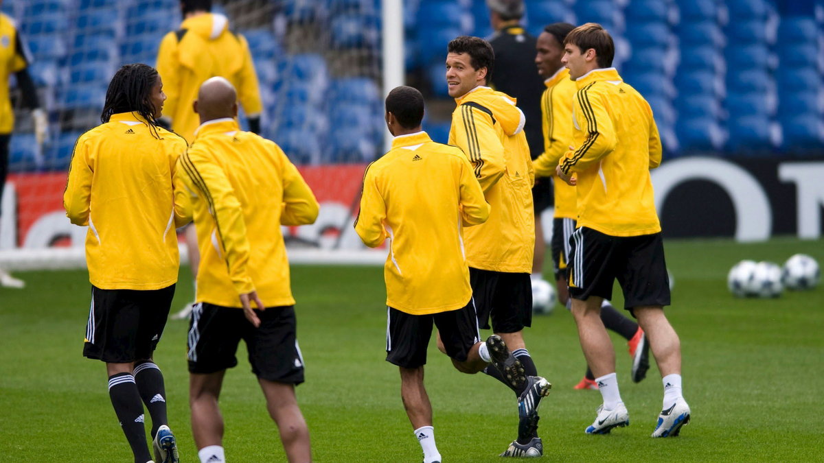 BRITAIN SOCCER CHELSEA TRAINING