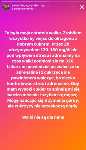 InstaStory Sylwestra Wardęgi