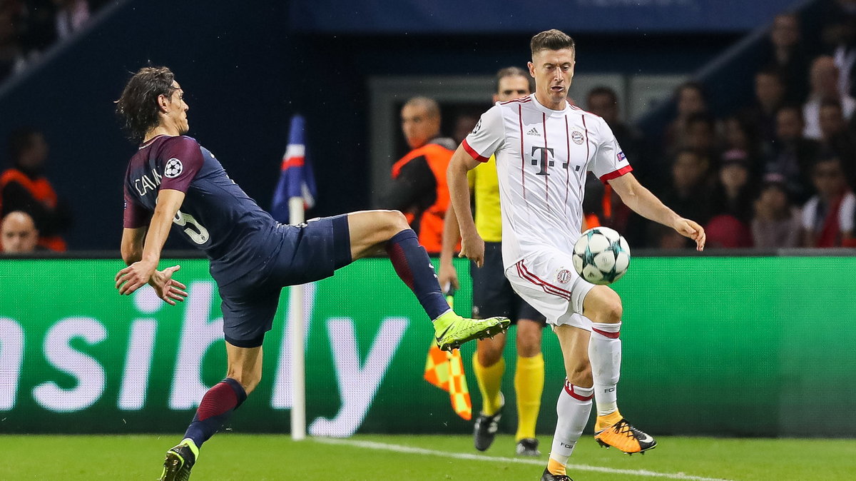 Edinson Cavani i Robert Lewandowski