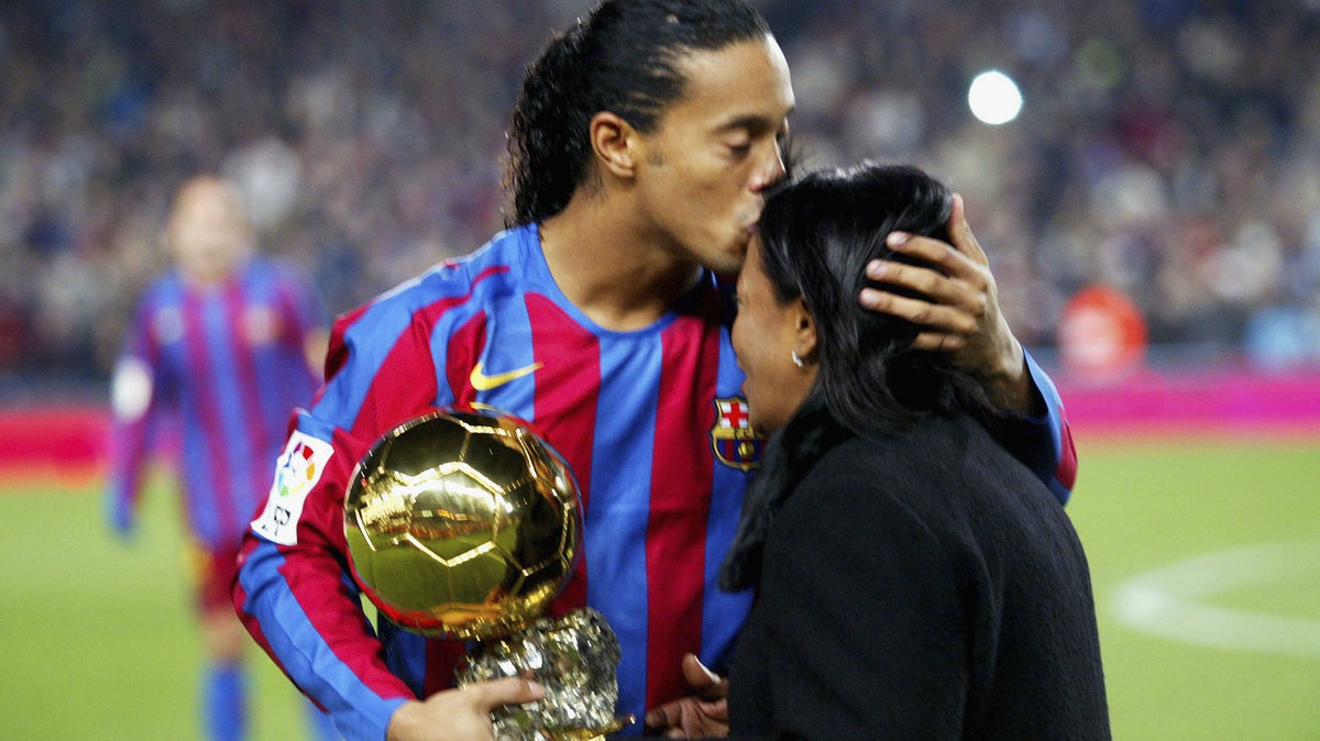 Ronaldinho i jego matka