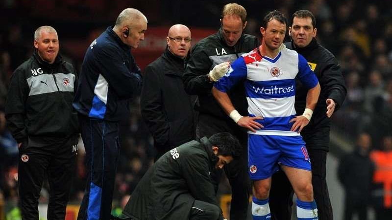 Manchester United - Reading Noel Hunt 