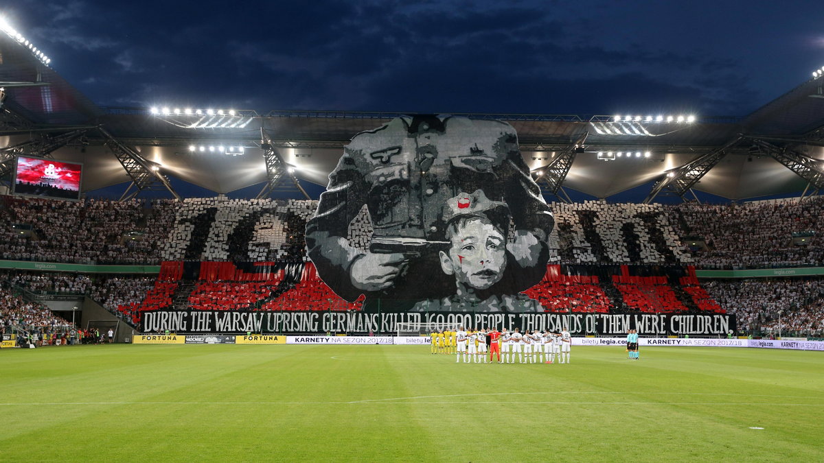 Pilka nozna. Liga Mistrzow. Legia Warszawa - FK Astana. 02.08.2017