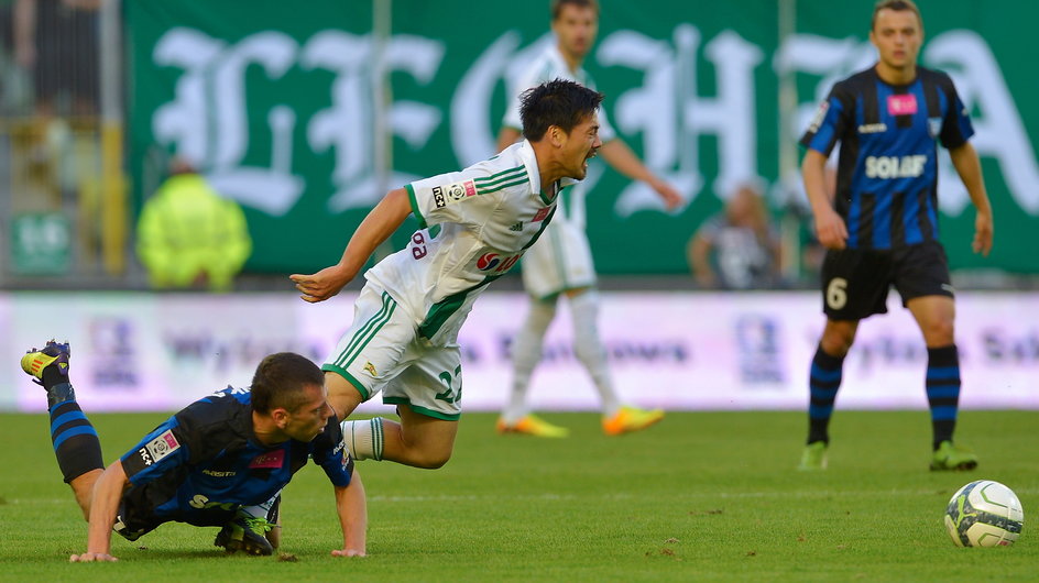 PIŁKA NOŻNA LIGA POLSKA LECHIA GDAŃSK ZAWISZA BYDGOSZCZ