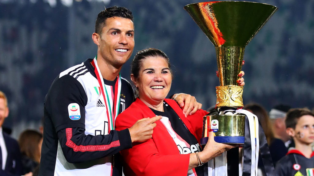 Cristiano Ronaldo z matką