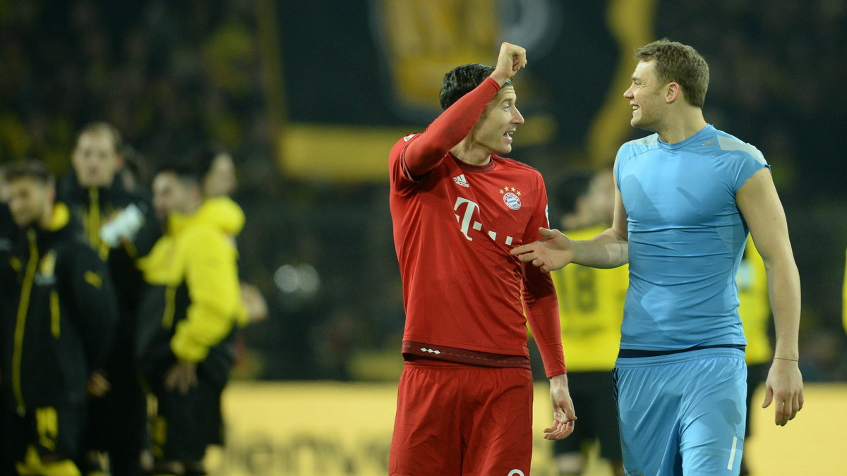 Robert Lewandowski i Manuel Neuer