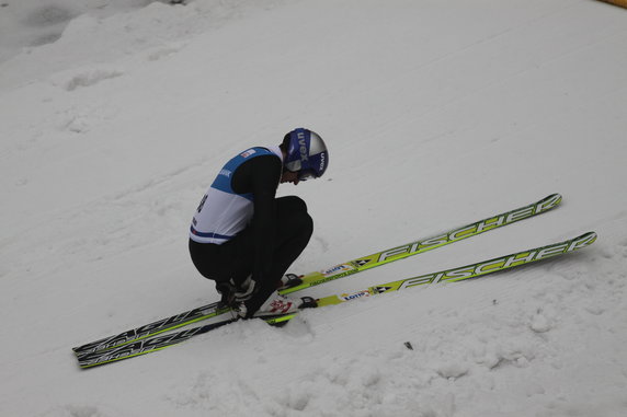 Trening Adama Małysza w Wiśle