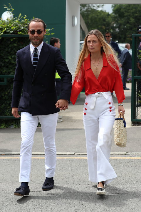 James Middleton z dziewczyną Alizee Thevenet