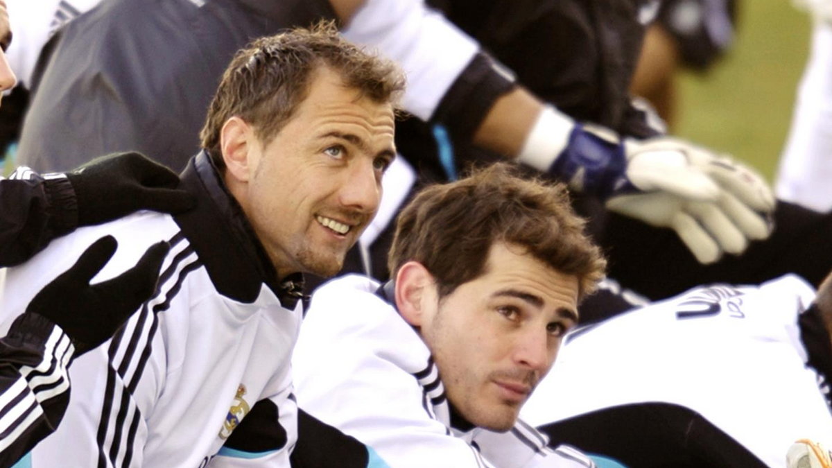 Jerzy Dudek i Iker Casillas