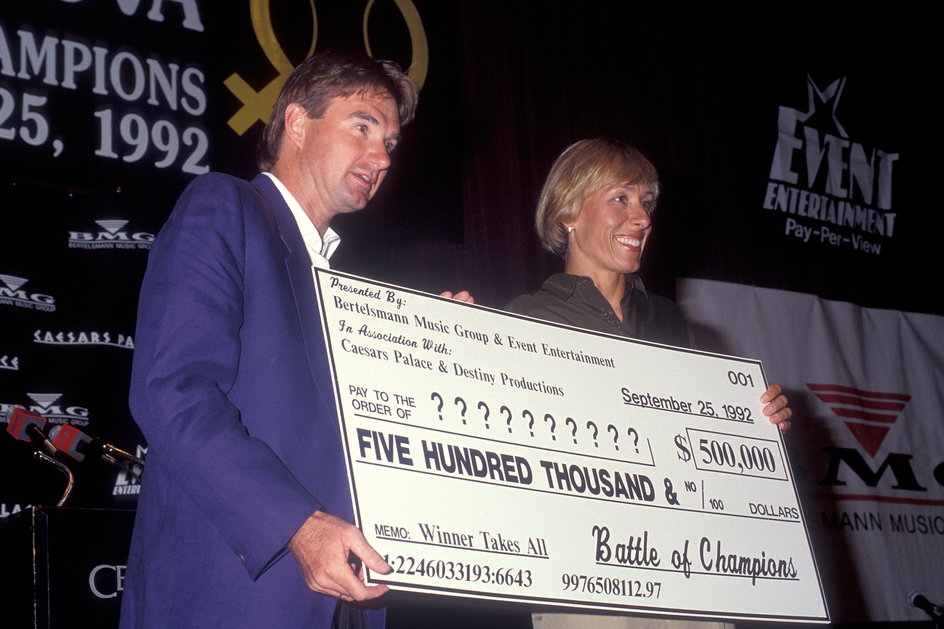 Jimmy Connors i Martina Navratilova